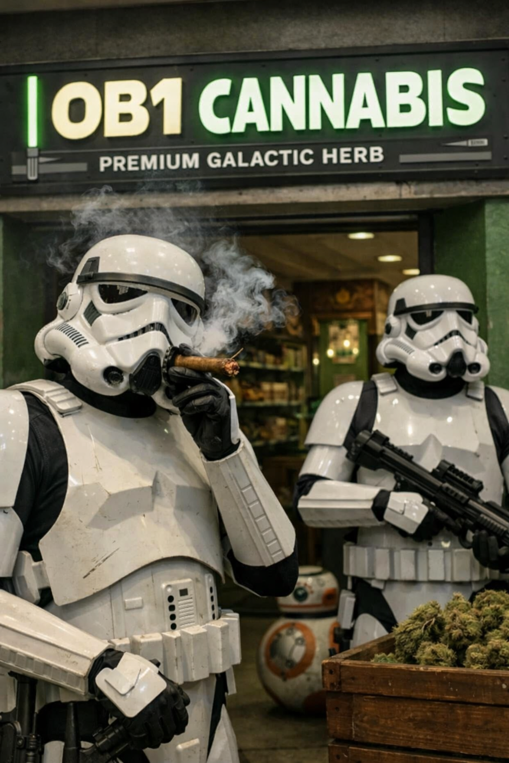 OB1 Cannabis welcoming dispensary interior